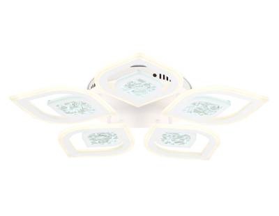 Светильник потолочный светодиодный с пультом FA4292/5 WH белый 120W 3000K+6400K/4200K/6400K+3000K D680*80 (ПДУ ИК)