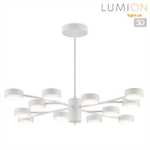 8265/12 COMFI LN26 233 металл, белый Люстра GX53 LED 12*7W 220V TORINA