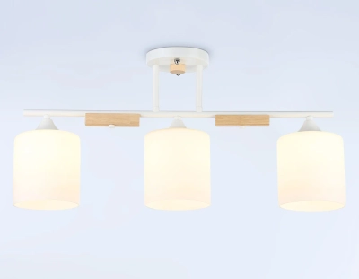 Светильник подвесной TR9546/3 WH/FR белый/белый матовый E27/3 max 40W 595*115*280