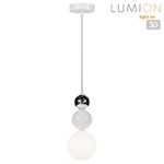 6559/1 SUSPENTIONI LN25 белый/белый, хром/металл/металл, стекло Подвес G9 1*20W 220V BONBONES