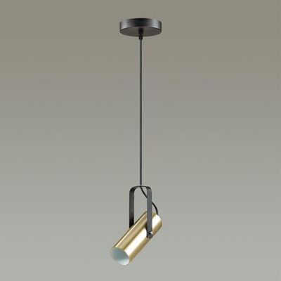 3714/1 MODERNI LN19 238 золотой, чёрный Подвес GU10 LED 1*5W 220V CLAIRE