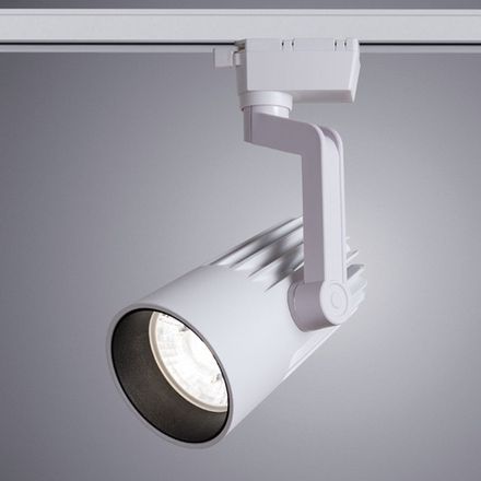 Трековый светильник Arte Lamp WALES A1640PL-1WH, LED
