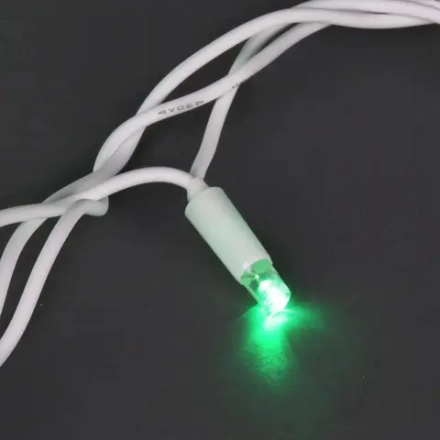 A-026 GN гирлянда светодиодная 10м, 100LED, влагозащищен. морозостойкая