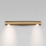 Настенный светодиодный светильник в стиле минимализм 40161 LED латунь