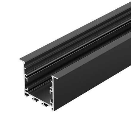 Профиль LINIA49-F-M-3000 BLACK (Arlight, Алюминий)