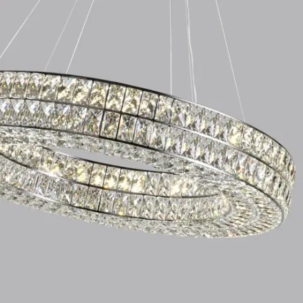 4927/85L L-VISION ODL24 583 хром/металл/хрусталь Люстра LED 85W 4000K 5074Лм PANTA