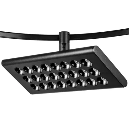 267637 Светильник 48V д/1-фазн трека DUE LED 24W 1500LM 90G ЧЕРНЫЙ 3000K IP20