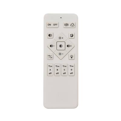 8380/45CL LEDIO LN белый, металл/акрил Умная люстра потолочная с ПДУ и голосовым управлением LED 45W 3000-6500К 220V ALIS SMART