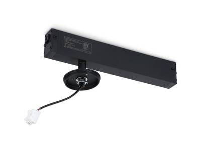 Крепеж трековый для корпуса DIY D60mm Magnetic 220V A2545 BK черный 232*60*80