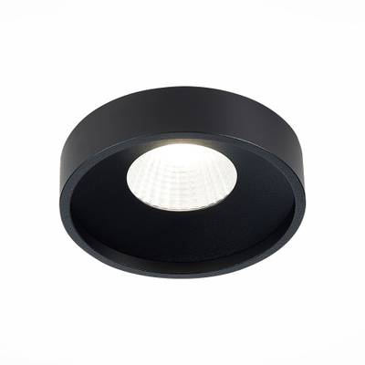 ST751.448.10 Св-к встр. Черный LED 1*10W 4000K 750Lm Ra&gt;90 38° IP20 D100xH75 170-240V