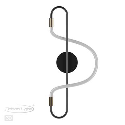 4303/12WL HIGHTECH ODL22 355 черный/античная бронза Настенный светильник IP20 LED 12W 720Лм 4000K KEYS