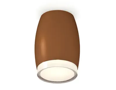 Комплект накладного светильника XS1124021 SCF/FR/CL кофе песок/белый матовый/прозрачный MR16 GU5.3 (C1124, N7160)
