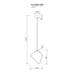 Подвесной светильник Visio FL1162-1P2, LED