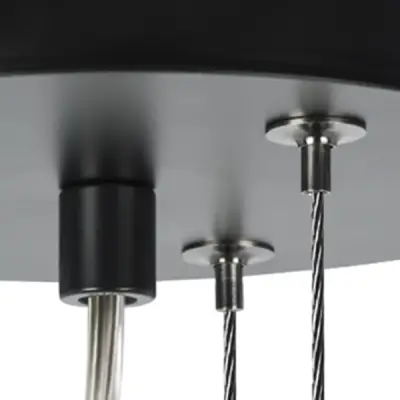 720807 Люстра SIENA 80х40W G9 ЧЕРНЫЙ/ЗОЛОТО Lightstar