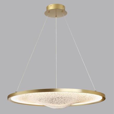 7047/41L HIGHTECH ODL25 269 Подвесной светильник бронзовый/металл/акрил IP20 LED 41W 3000K 220V FUSO