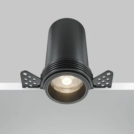 Встраиваемый светильник Фокус / FOCUS LED 12 Вт 4000 К 50°, DL125-L12-4K-TRS-B. TM Maytoni
