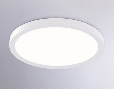 Светильник светодиодный ультратонкий FZ1903 WH белый IP54 20W 3000K-6500K CCT-переключатель D300*25 (Без ПДУ)