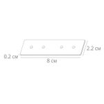 Коннектор прямой для магнитного шинопровода Arte Lamp LINEA-ACCESSORIES A480506