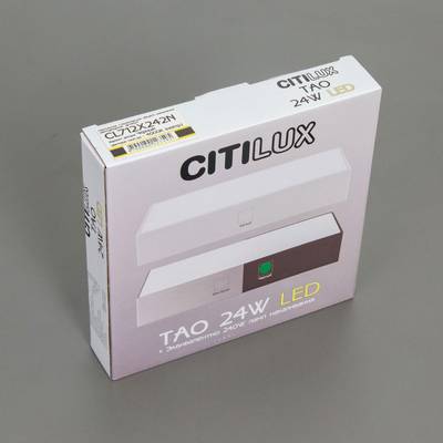Citilux Тао CL712X242N LED Светильник потолочный с диммером Чёрный