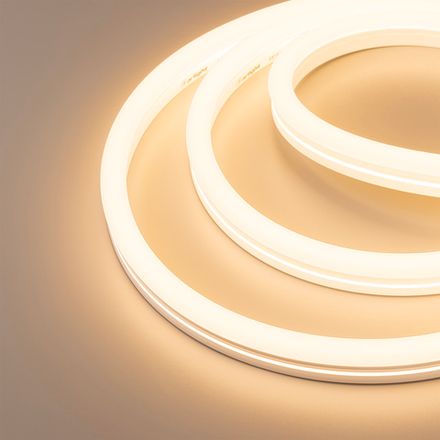 Лента герметичная MOONLIGHT-SIDE-X336-12x24mm 230V Warm2700 (11 W/m, IP65, 50m, wire x1) (Arlight, Грибовидная форма)