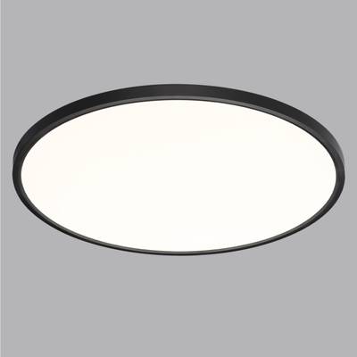 7660/48L MITRA LED SN 54 Светильник пластик/белый/черный LED 48Вт 3000/4000K D600 IP40 ALFA BLACK