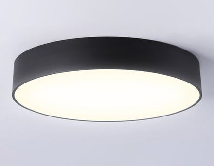 Светильник светодиодный потолочный FV5529 BK черный LED 45W 3000K D400*58 (Без ПДУ)