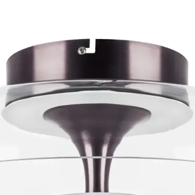 809200 Люстра CELESTA LED 24W 1200LM КОФЕЙНЫЙ/ПРОЗРАЧНЫЙ 3000K Lightstar