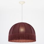 Citilux Базель CL407023 Подвесной светильник патина с красным абажуром