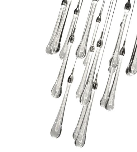 07860-18A,02 Люстра каскадная Асмер хром d50 h300 Led 54W (4000k)
