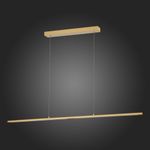 SL1580.203.01 Светильник подвесной ST-Luce Матовое золото/Белый LED 1*22W 3200K