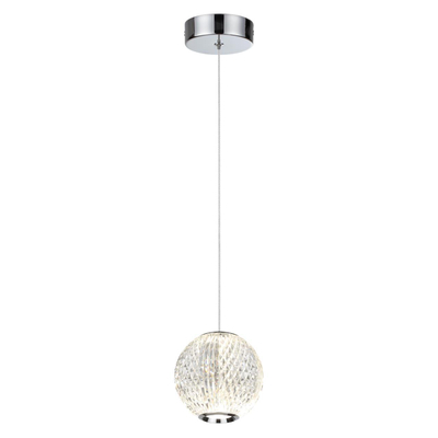 5007/5LA L-VISION ODL24 567 хром/металл/акрил Подвес LED 5W 4000K 365лм CRYSTAL