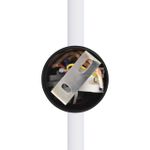 8308/12WL LEDIO черный, металл Настенный светильник с диммером LED 12W 3000K/4000/7000K 220V BRAM