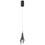 5442/6L L-VISION ODL_EX26 059 черный/дымчатый/металл/стекло/акрил Подвес LED 6W 3000K 633Лм AFALINA
