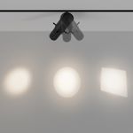 Трековый светильник Gala Exility 3000K 10Вт 20°-35°, TR108-2-10W3K-B. TM Maytoni