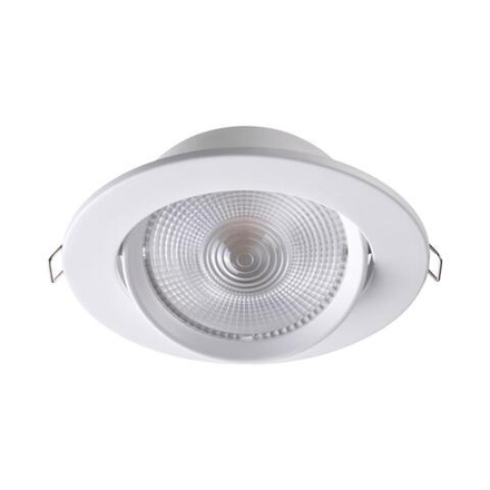 357999 SPOT NT19 554 белый Встраиваемый поворотный светильник IP20 LED 3000К 15W 85-265V STERN