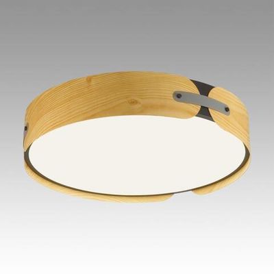 7721/120L AVRA LED SN 058 Светильник металл/пластик/белый/черный/дерево LED 120Вт 3000-6000K D700 IP20 пульт ДУ CORAGGIO