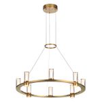 7144/55L HIGHTECH ODL26 Подвесной светильник  античная бронза/акрилл/металл IP20 LED 45W 4260Лм 3000K 180° 220V DEFANCE