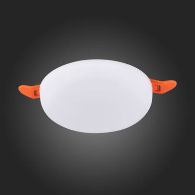 ST700.548.08 Св-к встр. Белый LED 1*8W 4000K 690Lm Ra80 180° IP44 D90xH20 85-265V