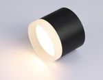Накладной точечный светильник GX53 TN5366 BK черный GX53 D82*70