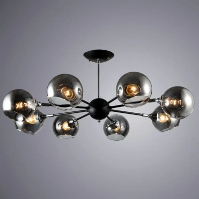 Потолочная люстра Arte Lamp LAGOS A2708PL-8BK, 8хE27