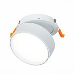 ST651.548.14 Встраиваемый поворотный светильник Белый LED 1*14W 4000K 1 100Lm Ra>90 120° IP20 D105xH68 170-240VV