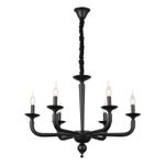 SL1114.403.06 Люстра подвесная ST-Luce Черный E14 6*40W