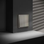 VLS020504 Перекрестный переключатель встраиваемый VOLTUM S70 двухклавишный 10А, (шелк). (ТМ Maytoni)