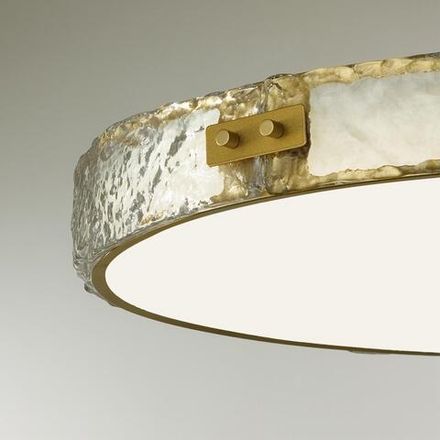 7722/65L PIKO LED SN 38 Светильник металл/пластик/стекло/белый/золотой LED 65Вт 3000-6000K D470 IP20 пульт ДУ FELICE