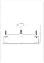 Люстра на штанге Arte Lamp WAVERLEY A4102PL-8PB, 8хE14