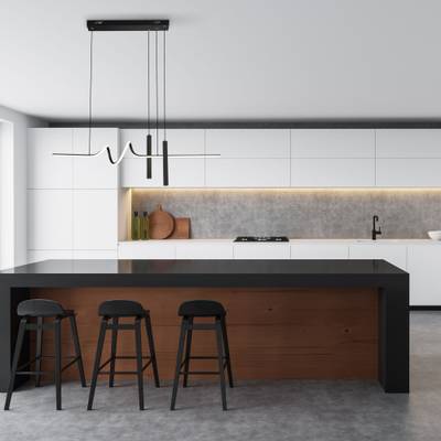 Подвесной светильник 90267/2 черный, LED