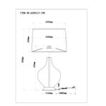 Декоративная настольная лампа Arte Lamp SAIPH A5051LT-1PB, 1хE27