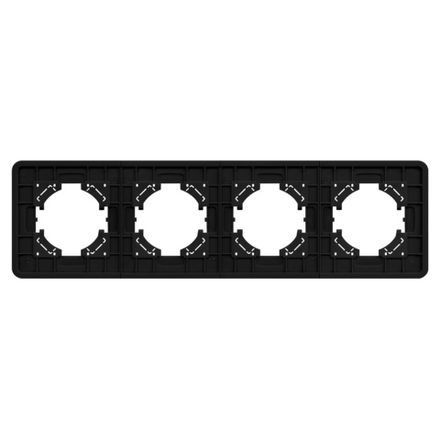 Рамка стеклянная FRM-OMALI-GS-4-BK (Arlight, -)