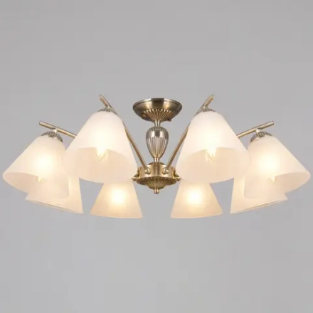 IL0900-8CSQ-26 AB ELITE светильник потолочный ILLUMICO, E27х8