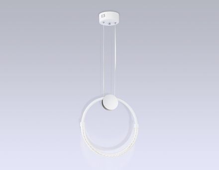 Светильник светодиодный подвесной FL10592 WH/CH белый/хром 4200K 11W 305*20*1000 (Без ПДУ)